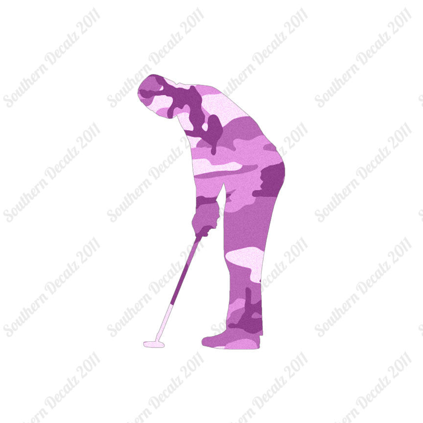 Golfer Putter Golfing