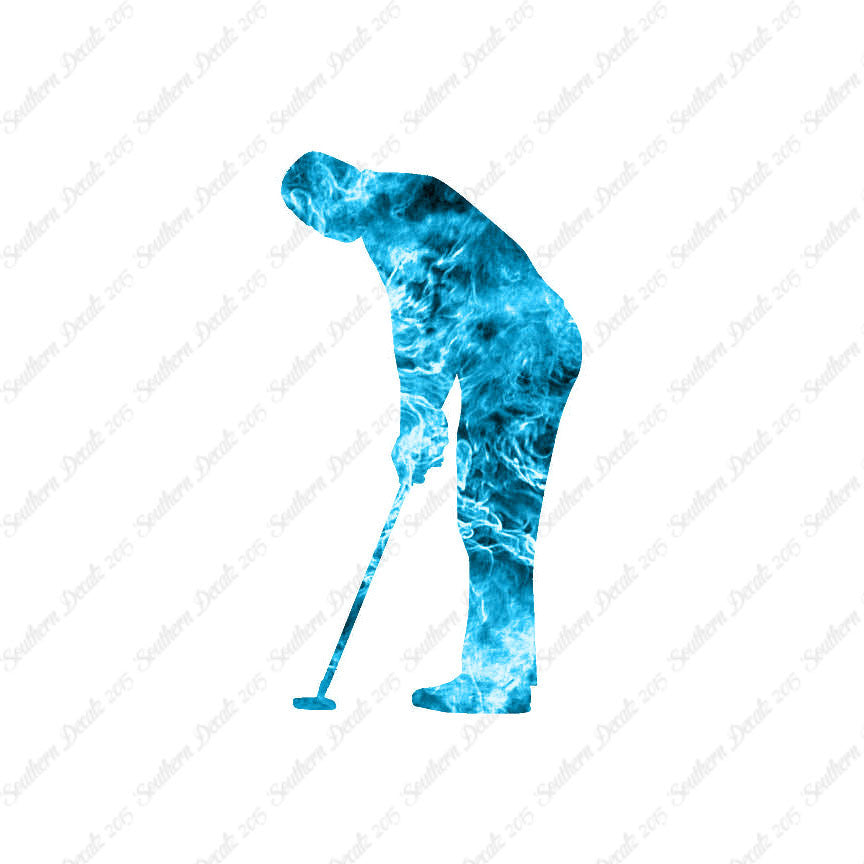 Golfer Putter Golfing
