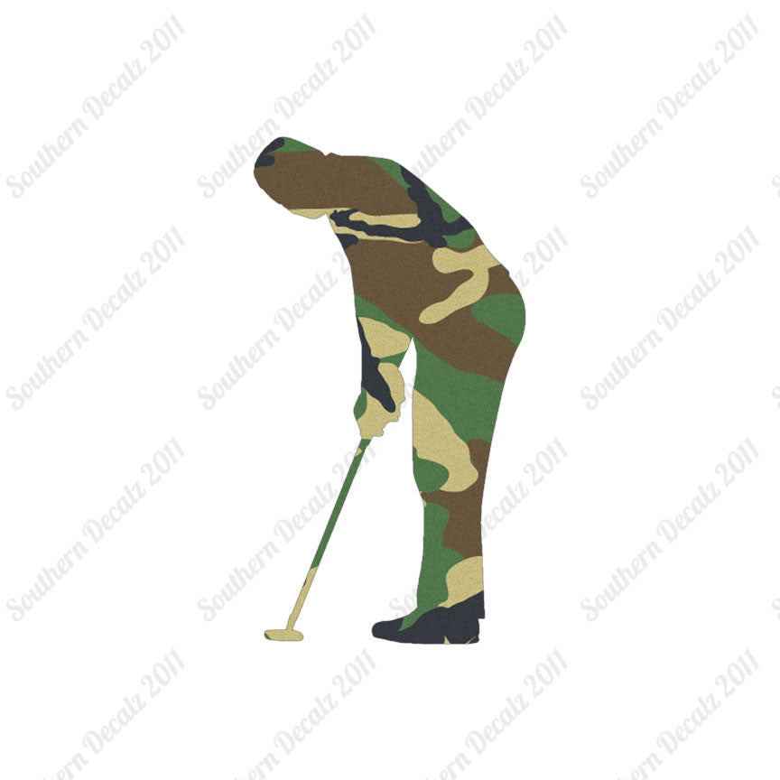 Golfer Putter Golfing