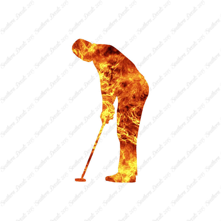 Golfer Putter Golfing