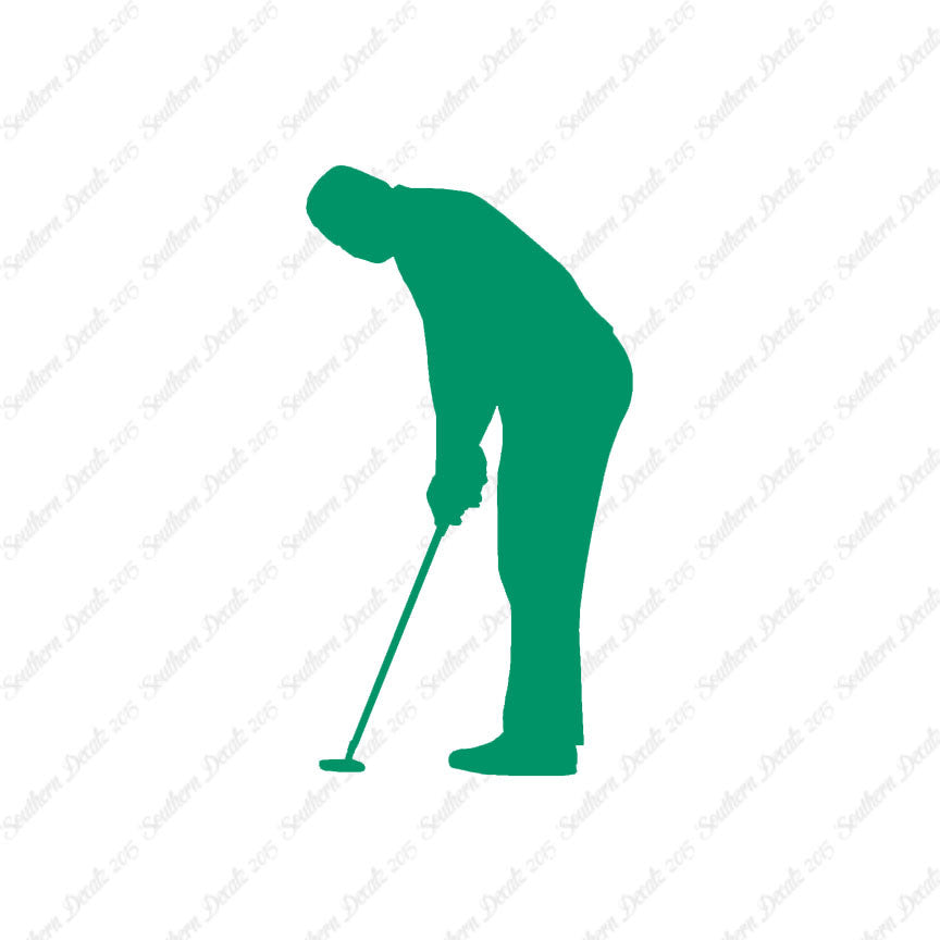 Golfer Putter Golfing
