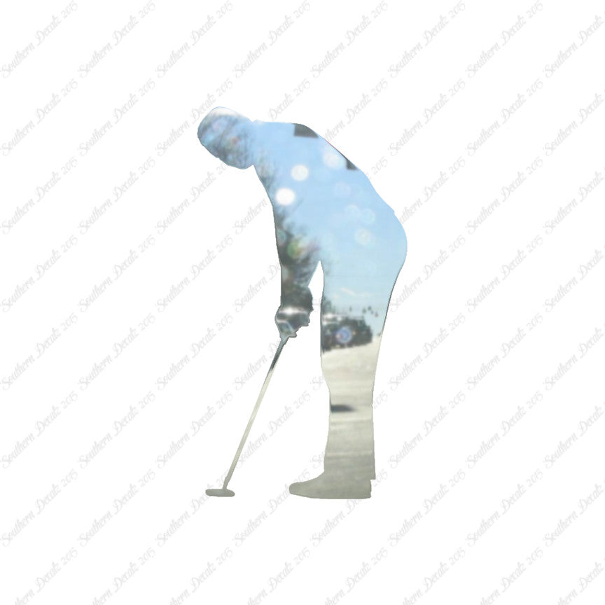 Golfer Putter Golfing
