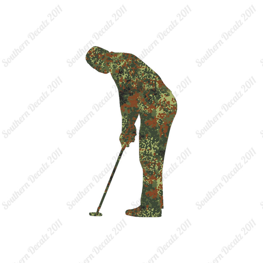 Golfer Putter Golfing
