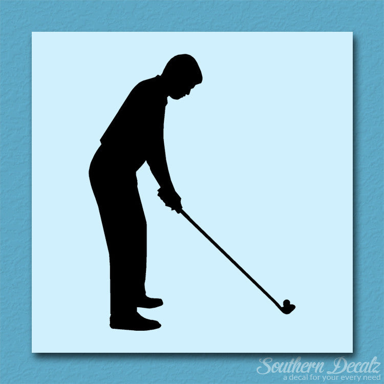 Golfer Golf Address Drive