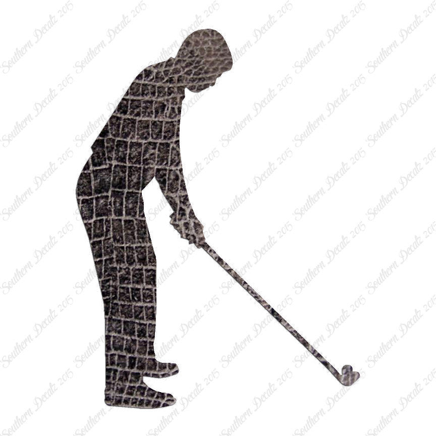 Golfer Golf Address Drive
