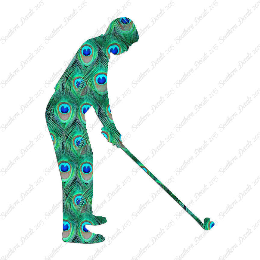 Golfer Golf Address Drive