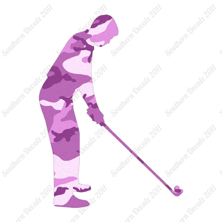 Golfer Golf Address Drive