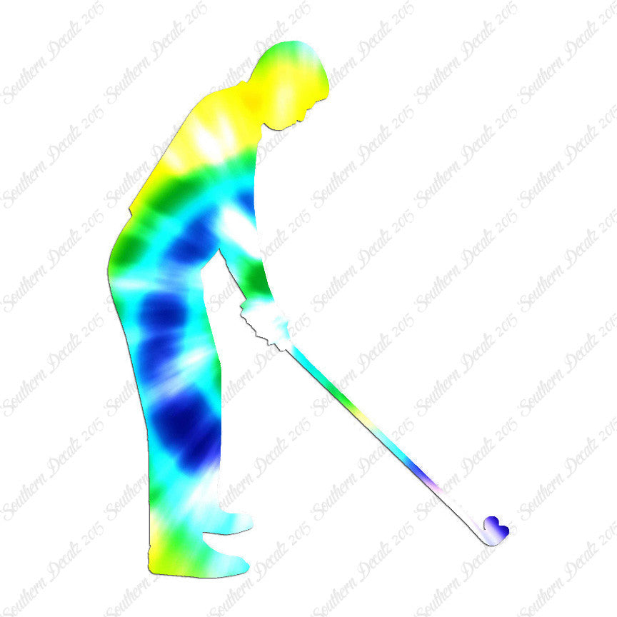 Golfer Golf Address Drive
