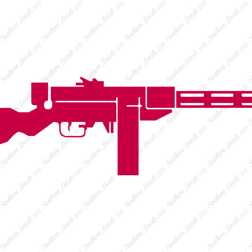 Machine Gun Assault Rifle