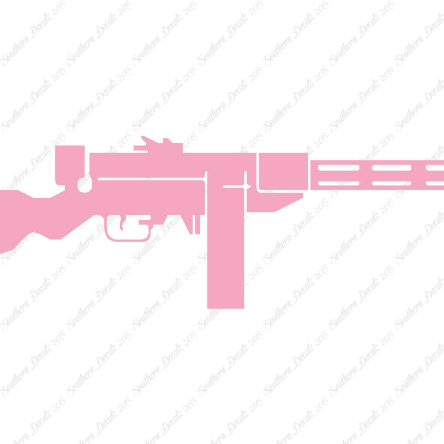 Machine Gun Assault Rifle