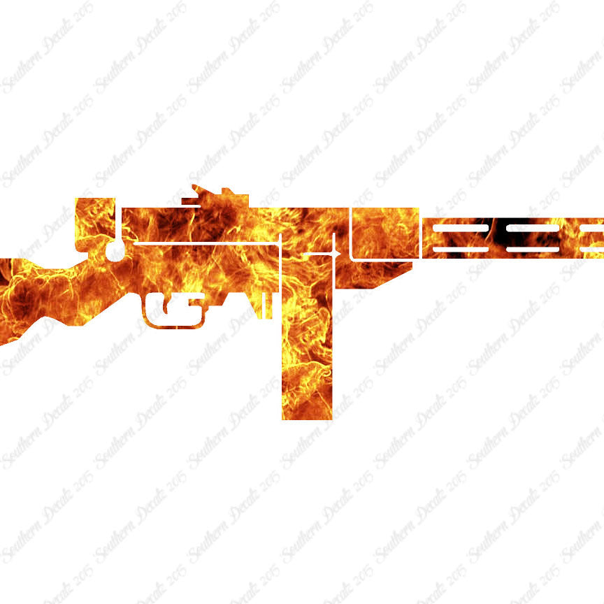 Machine Gun Assault Rifle
