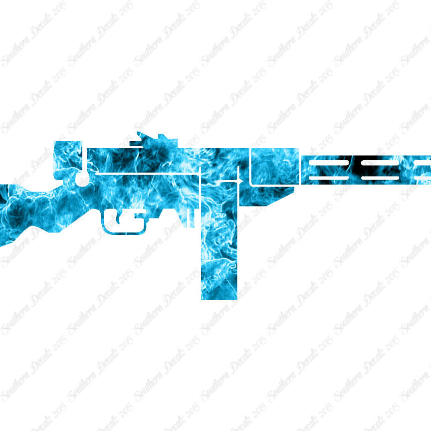 Machine Gun Assault Rifle