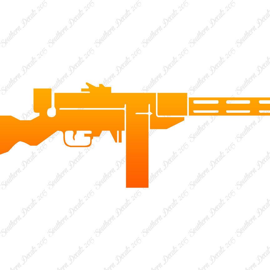 Machine Gun Assault Rifle