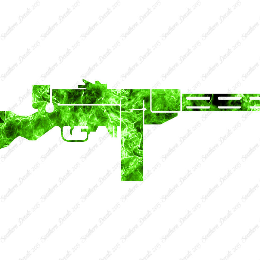 Machine Gun Assault Rifle