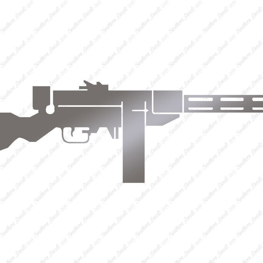 Machine Gun Assault Rifle