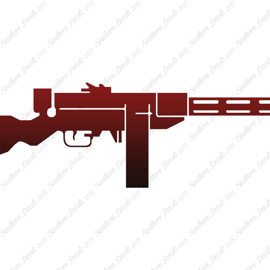 Machine Gun Assault Rifle
