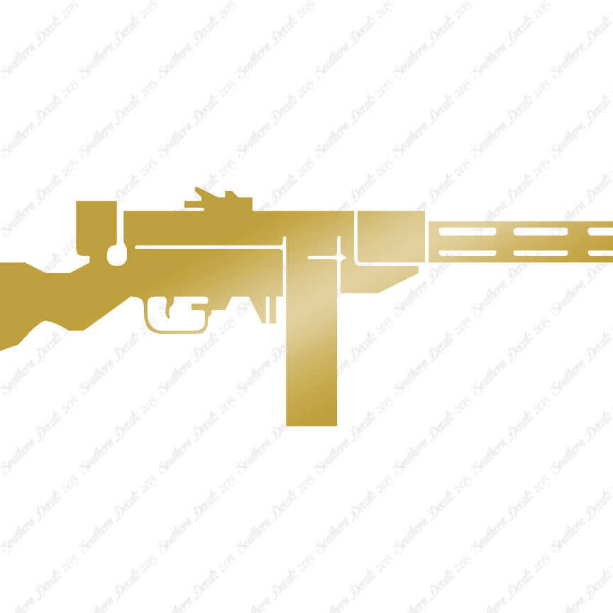 Machine Gun Assault Rifle