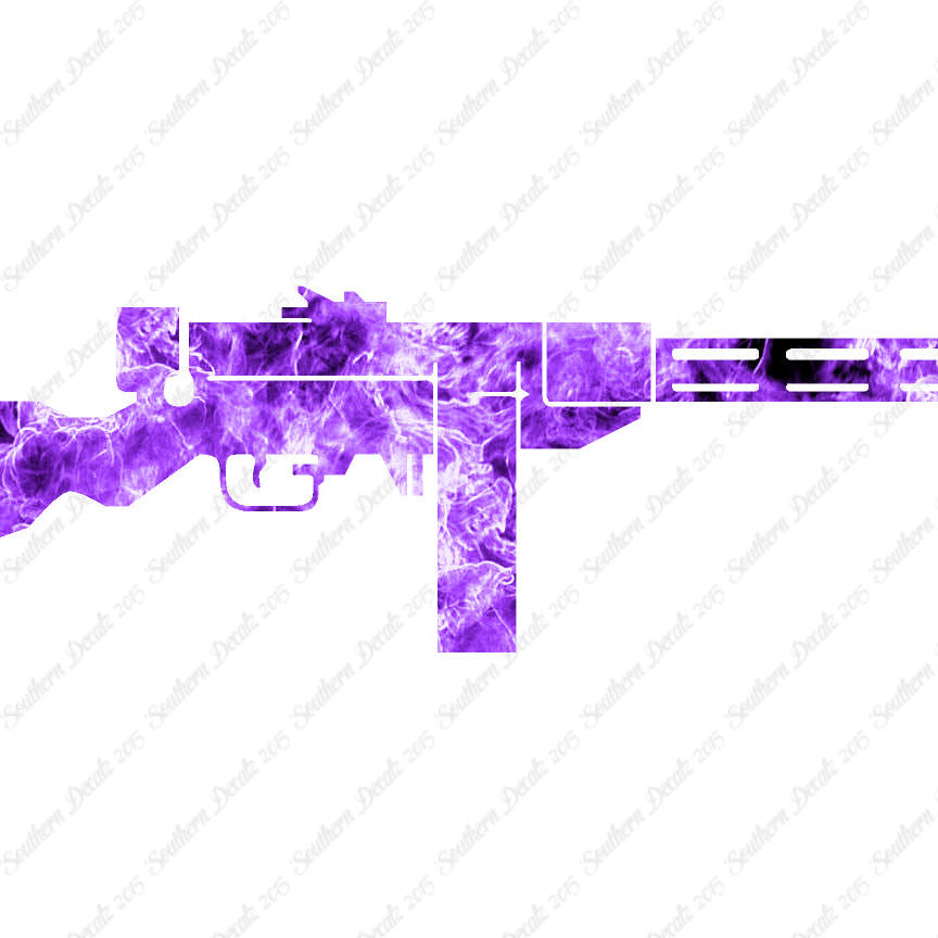 Machine Gun Assault Rifle