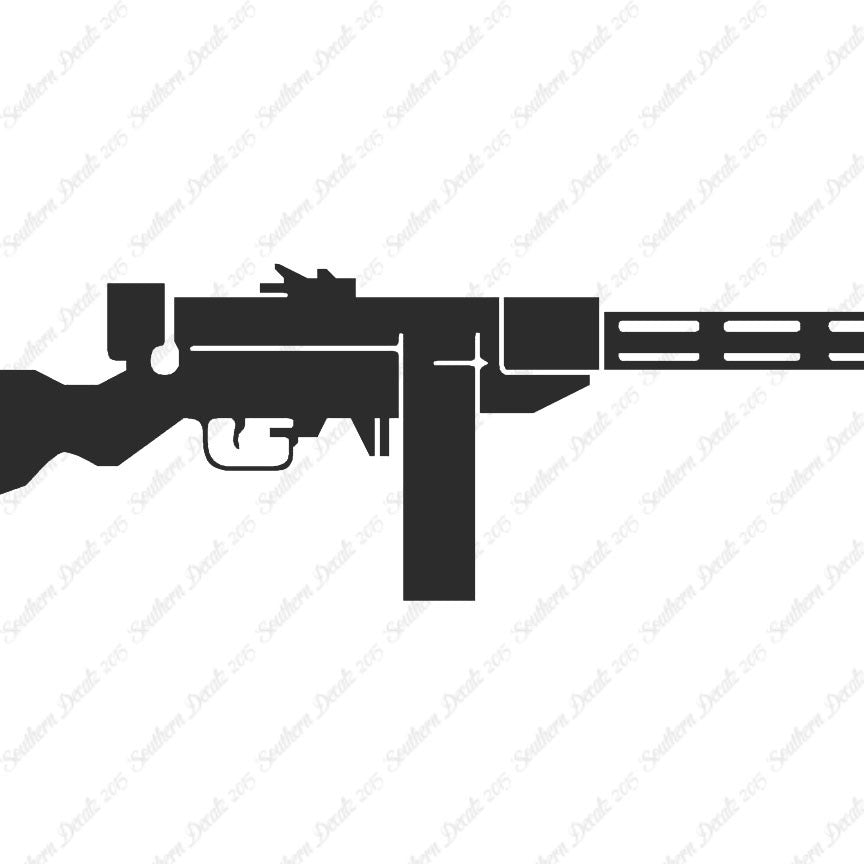 Machine Gun Assault Rifle