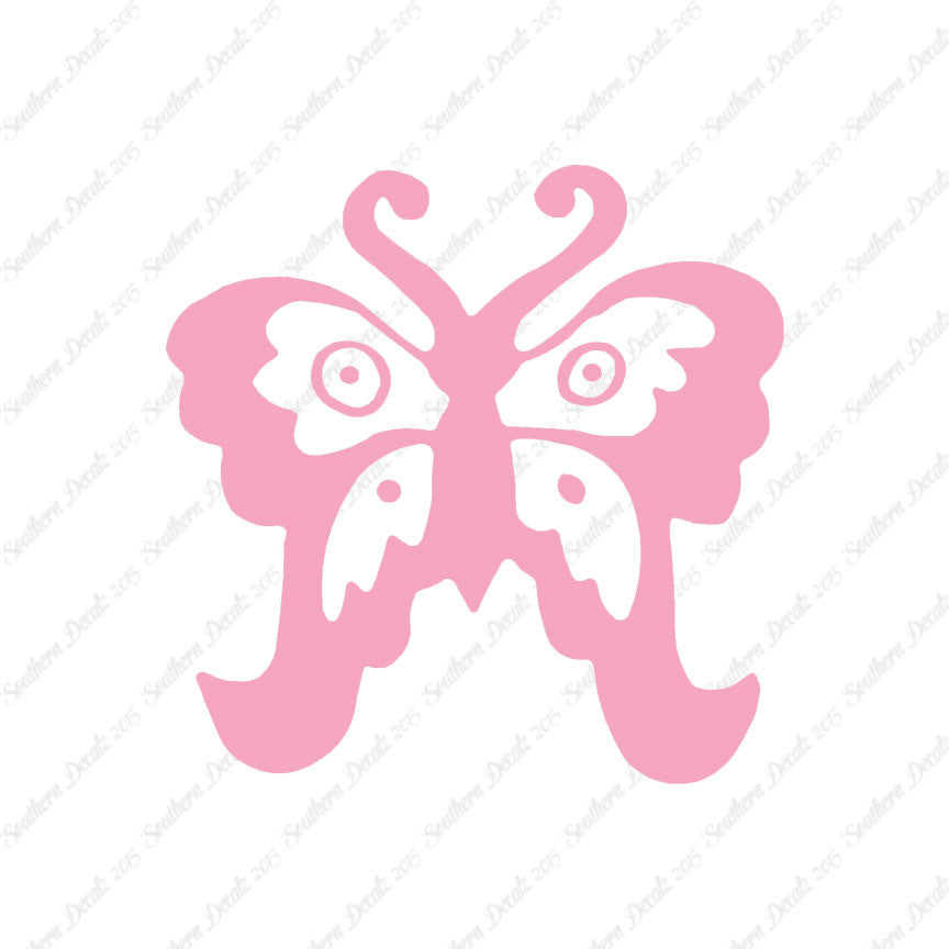 Butterfly Swirl Design Art