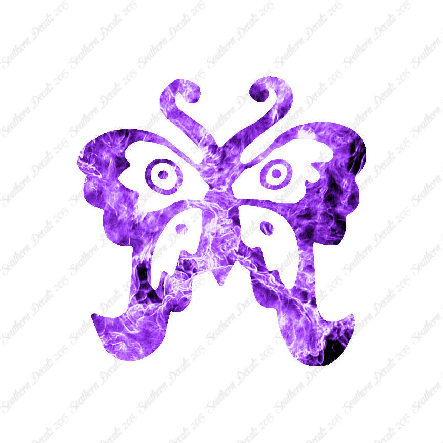 Butterfly Swirl Design Art