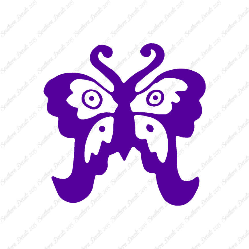 Butterfly Swirl Design Art