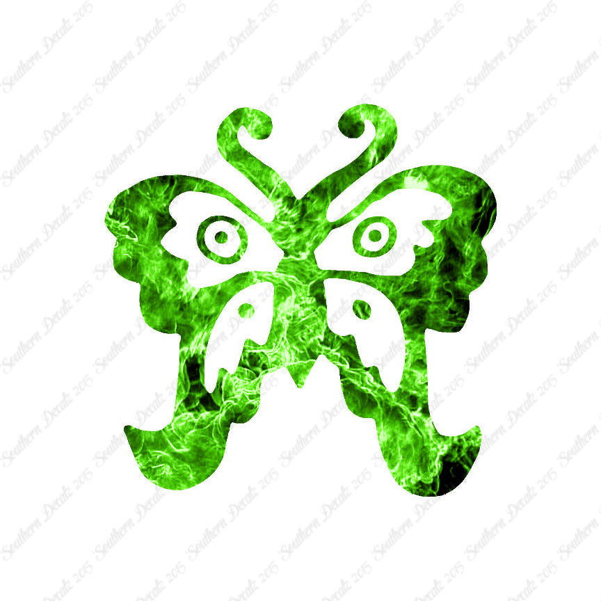 Butterfly Swirl Design Art