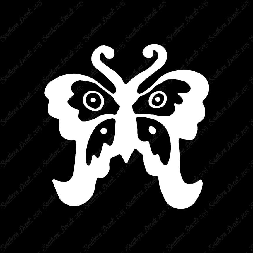 Butterfly Swirl Design Art