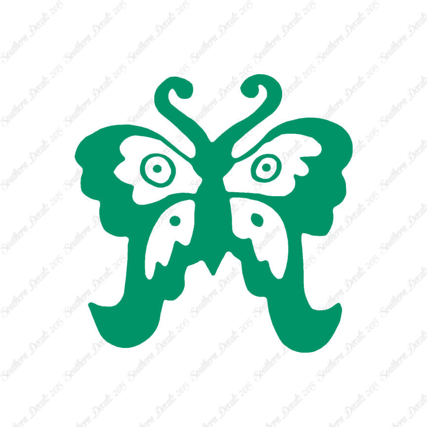 Butterfly Swirl Design Art