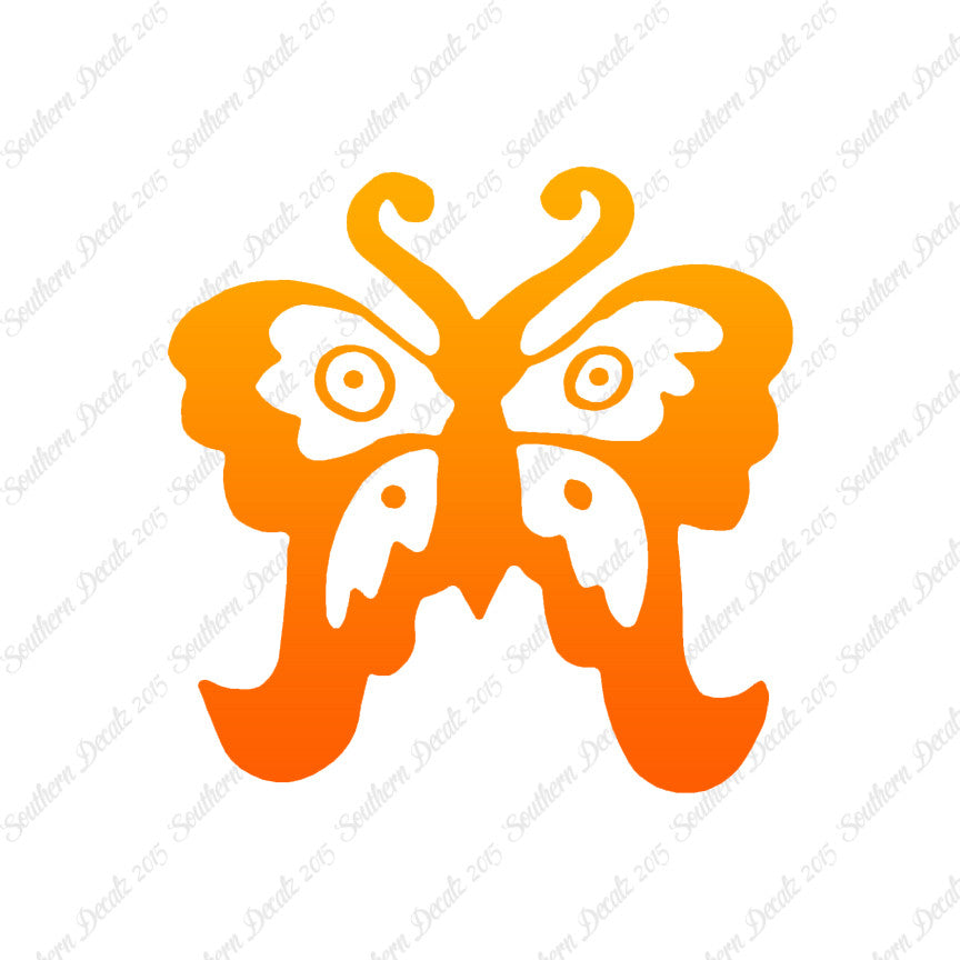 Butterfly Swirl Design Art