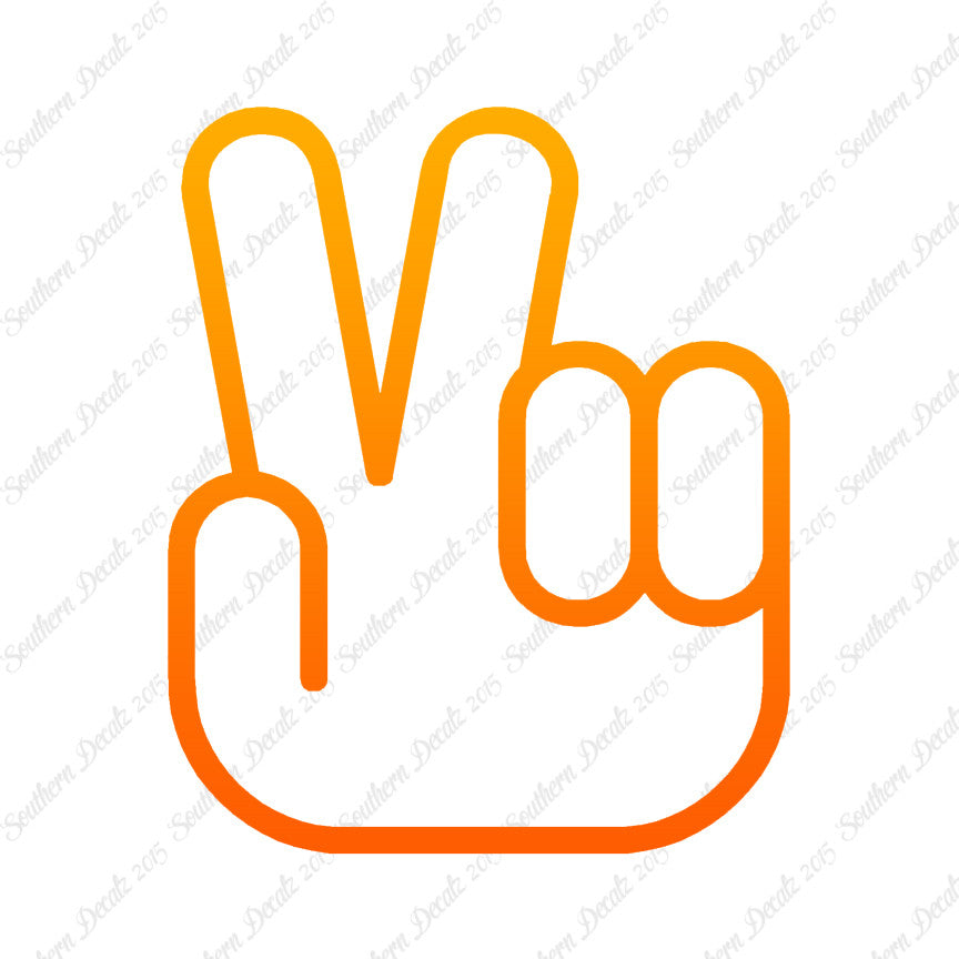 Peace Sign Hand Symbol
