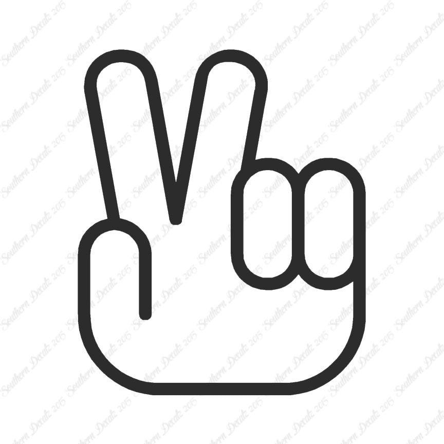 Peace Sign Hand Symbol