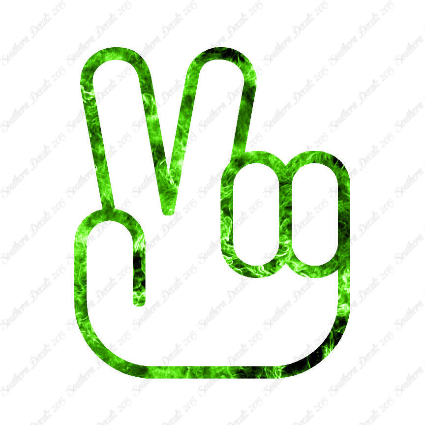 Peace Sign Hand Symbol