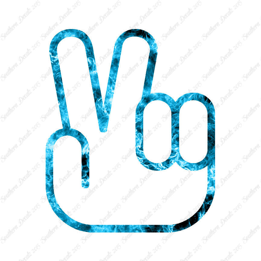 Peace Sign Hand Symbol