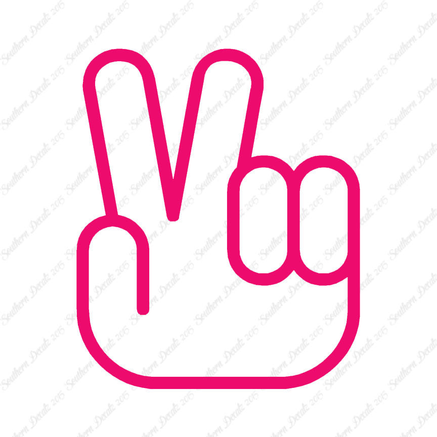 Peace Sign Hand Symbol