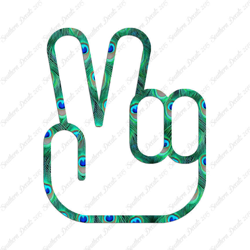 Peace Sign Hand Symbol