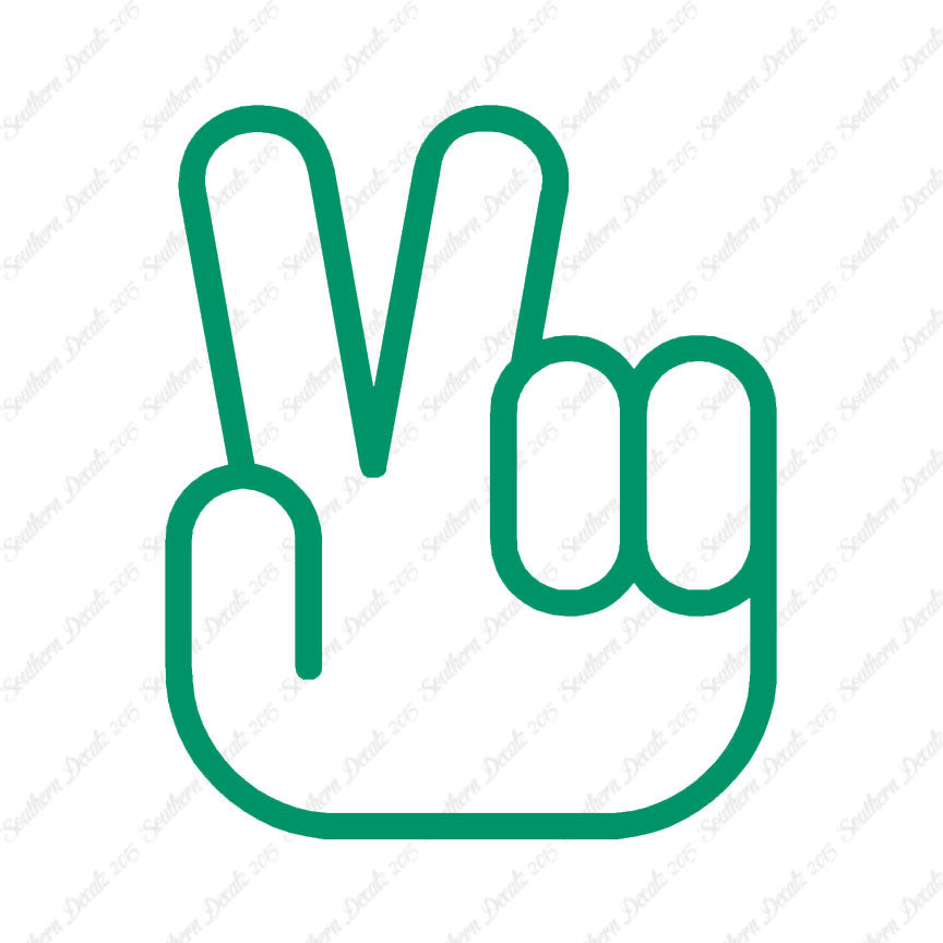 Peace Sign Hand Symbol