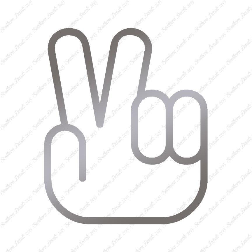 Peace Sign Hand Symbol
