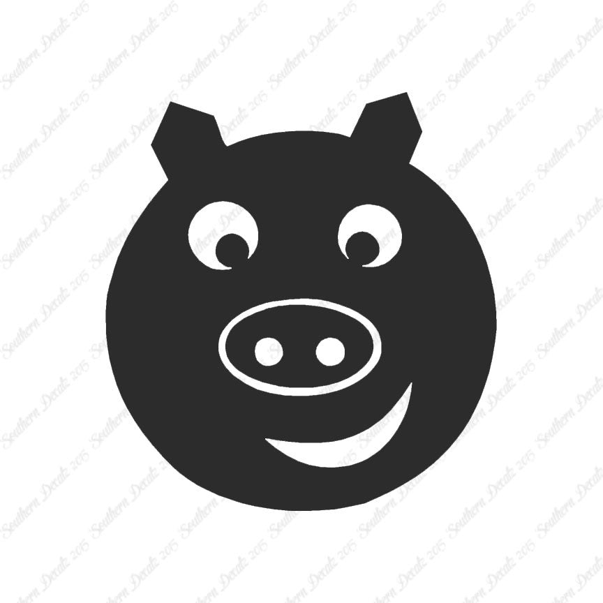 Pig Face Cute Art