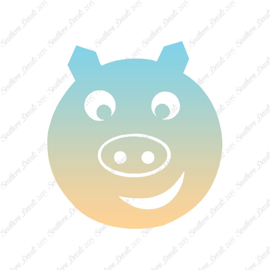 Pig Face Cute Art