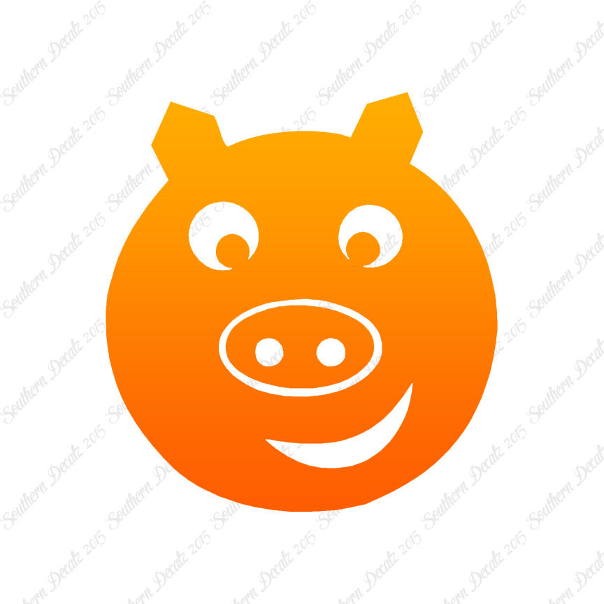 Pig Face Cute Art