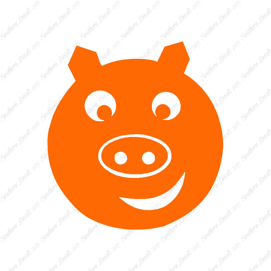 Pig Face Cute Art