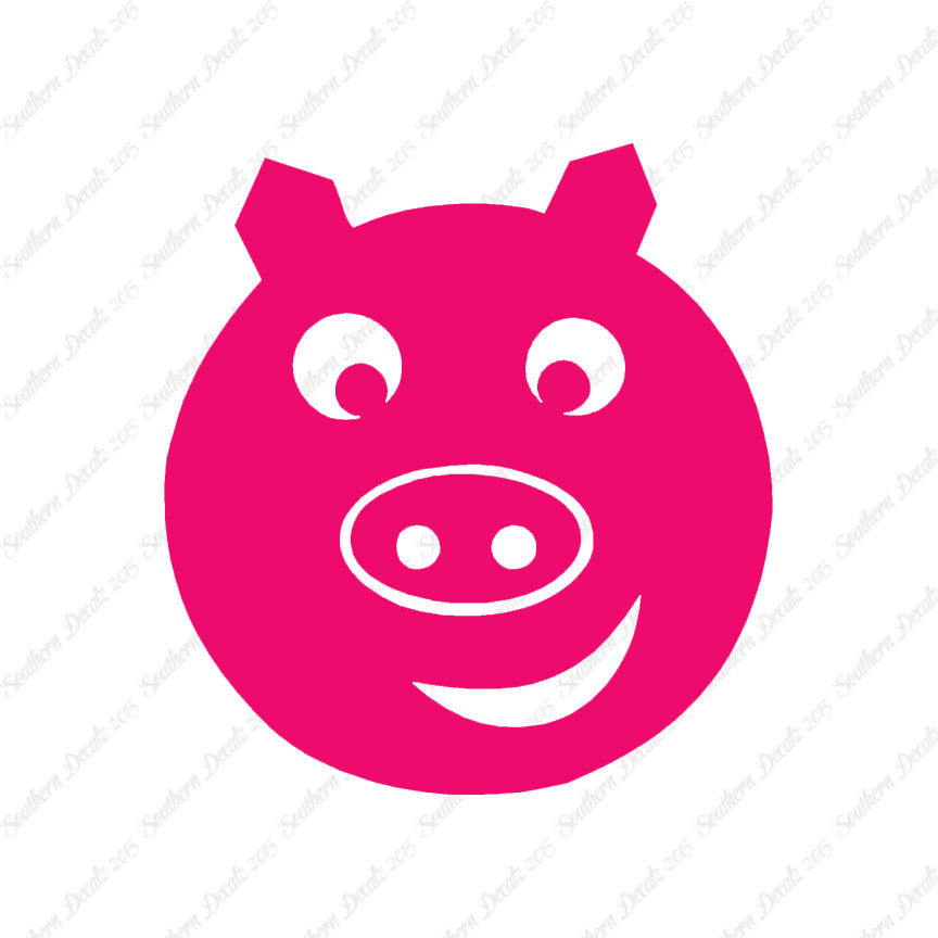 Pig Face Cute Art