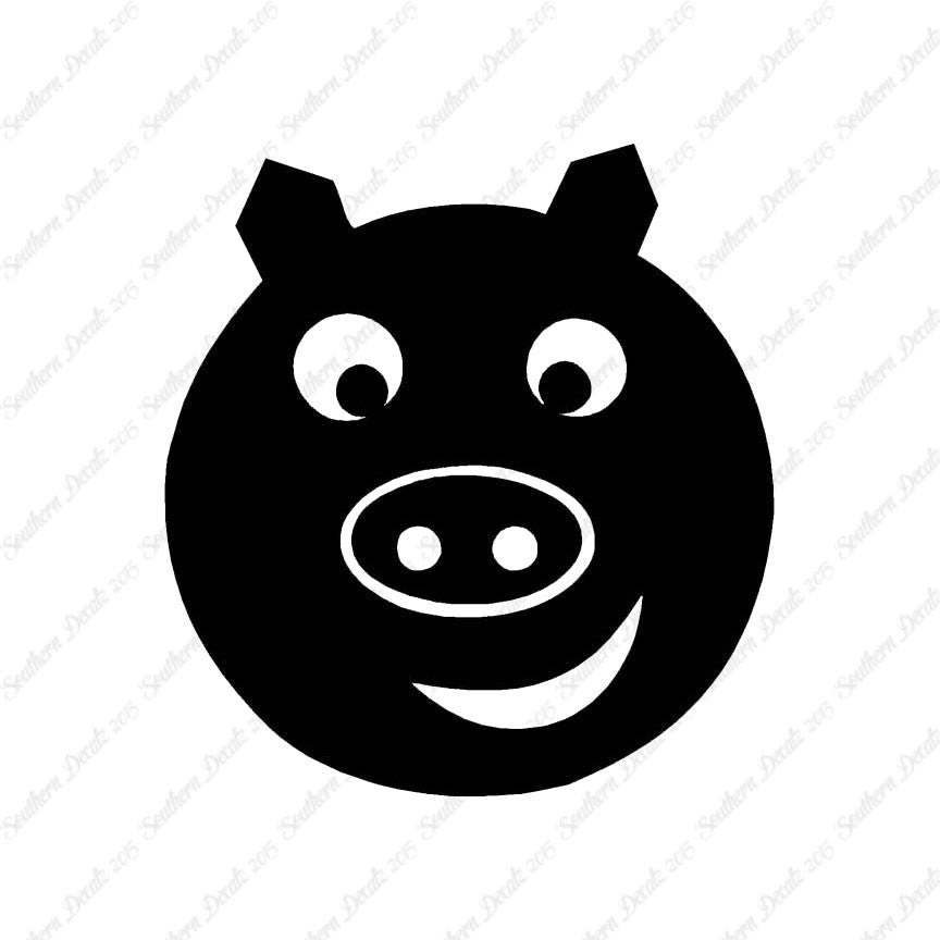 Pig Face Cute Art