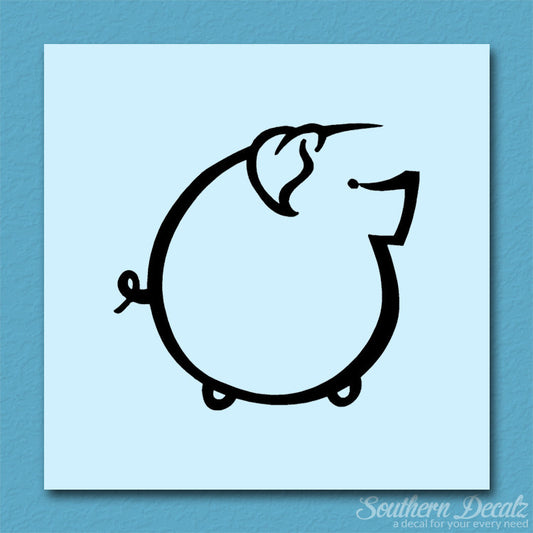 Pig Drawing Art