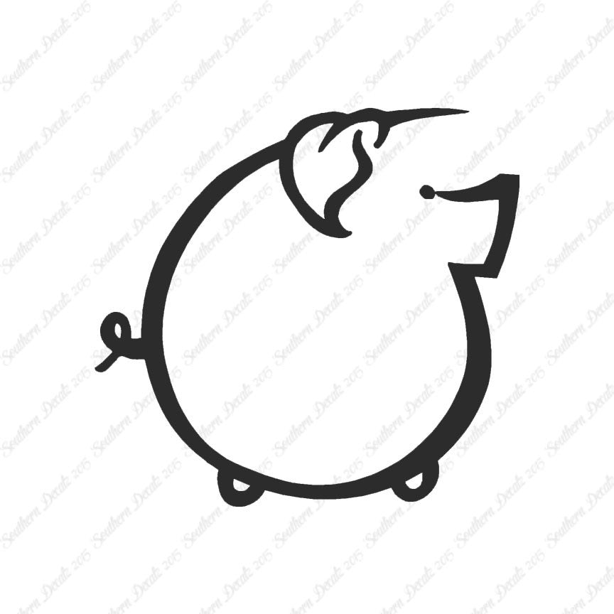 Pig Drawing Art