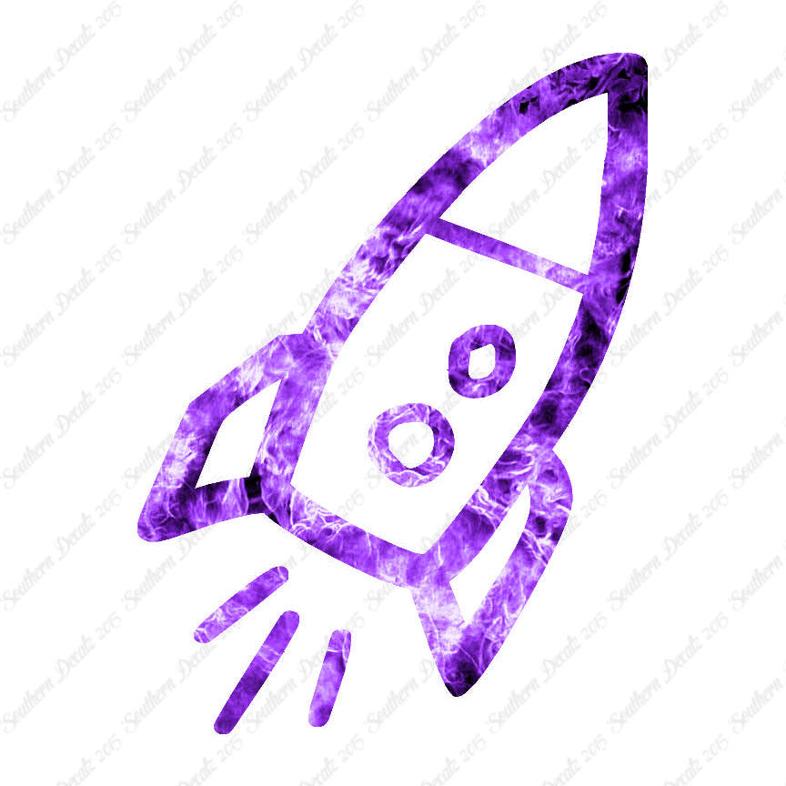 Rocket Ship Art Drawing