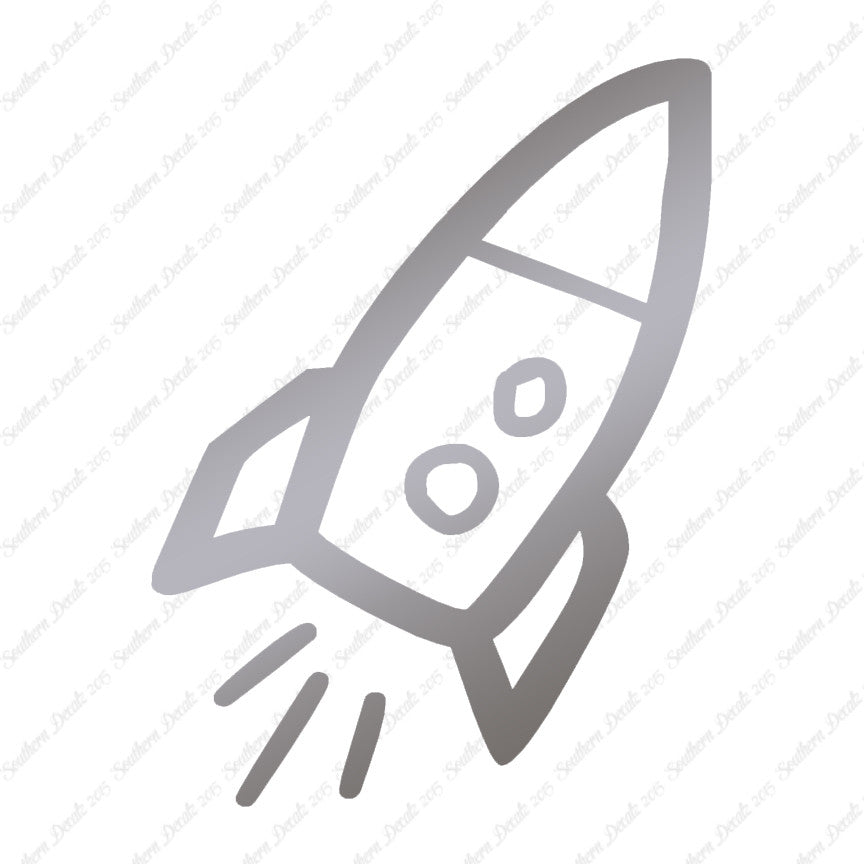 Rocket Ship Art Drawing