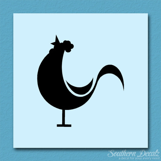 Crowing Rooster Art