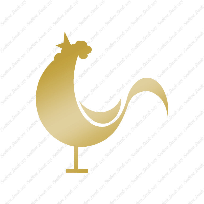 Crowing Rooster Art